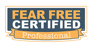 Fear Free Certified Professional - Chateau Veterinary Hospital